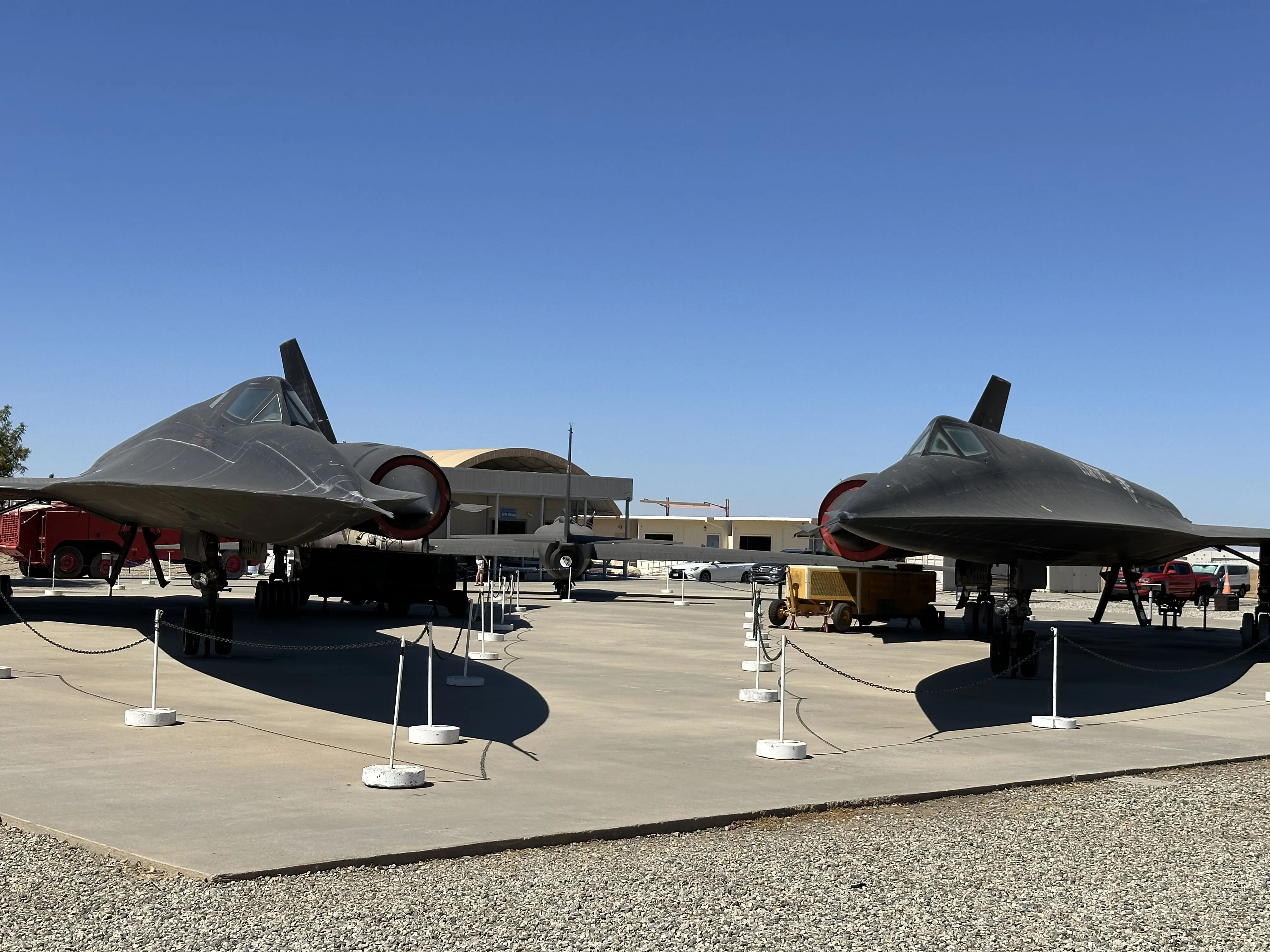 Another aircraft on display at Palmdale