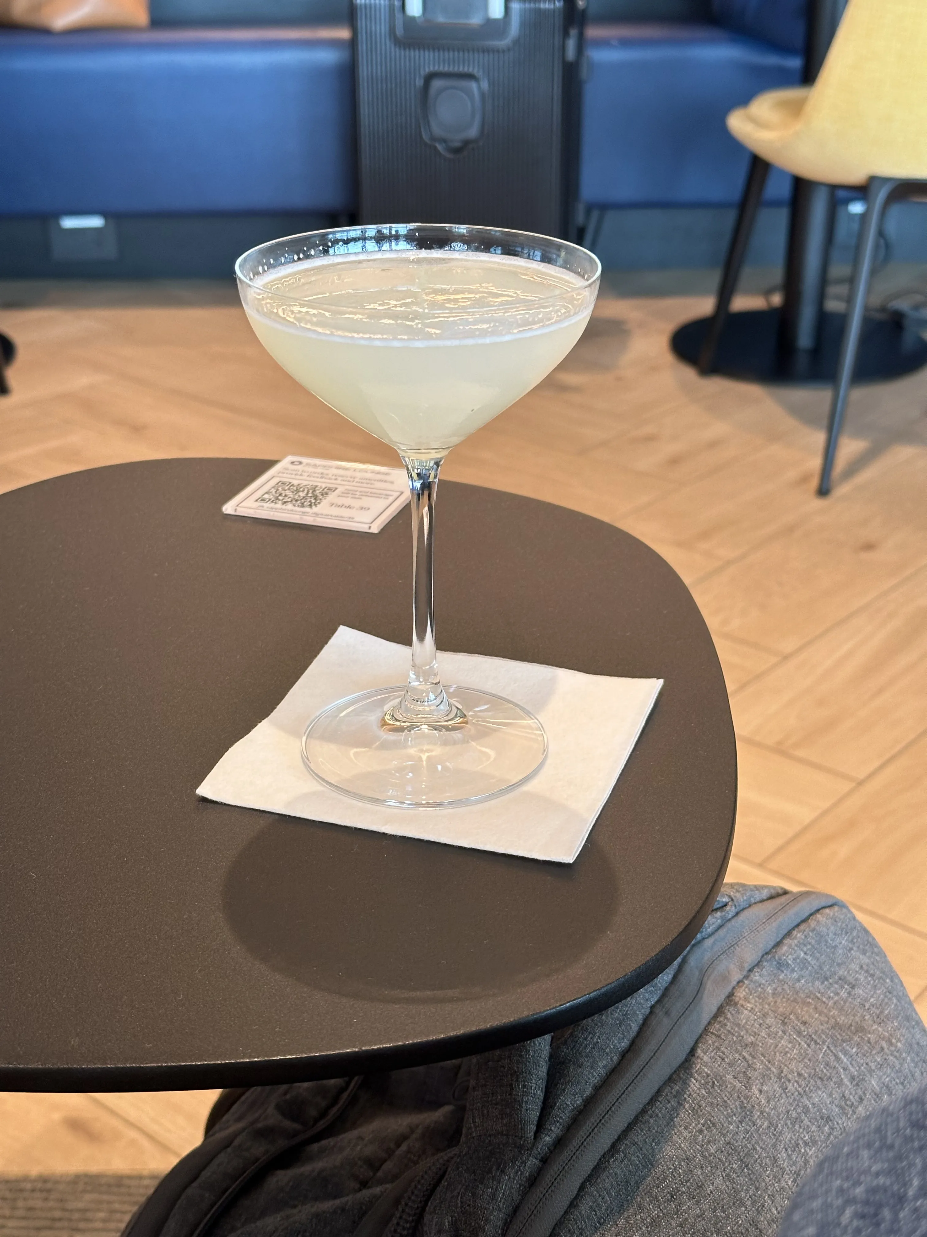 A cocktail at a New York bar